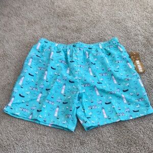 NWT! RS SURF Mens mint green size XL board shorts